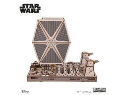 Ugears 3D dřevěná mechanická skládačka Star Wars Stíhačka TIE
